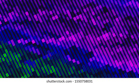 Geometric design. Halftone geometric design with a set of colorful abstract rhombuses. Multicolor, rainbow vector layout with lines, rectangles. Decorative design in an abstract style with rectangles.