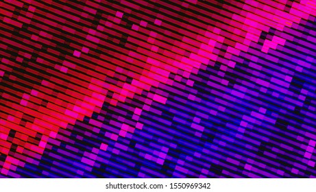 Geometric design. Halftone geometric design with a set of colorful abstract rhombuses. Multicolor, rainbow vector layout with lines, rectangles. Decorative design in an abstract style with rectangles.