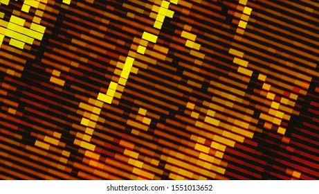 Geometric design. Halftone geometric design with a set of colorful abstract rhombuses. Multicolor, rainbow vector layout with lines, rectangles. Decorative design in an abstract style with rectangles.