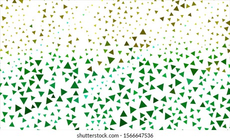 Geometric design. Halftone geometric design with a set of colorful abstract rhombuses. Multicolor, rainbow vector layout with lines, rectangles. Decorative design.