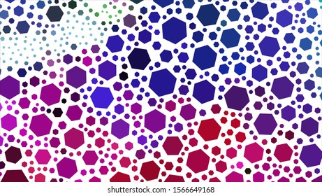 Geometric design. Halftone geometric design with a set of colorful abstract rhombuses. Multicolor, rainbow vector layout with lines, rectangles. Decorative design.