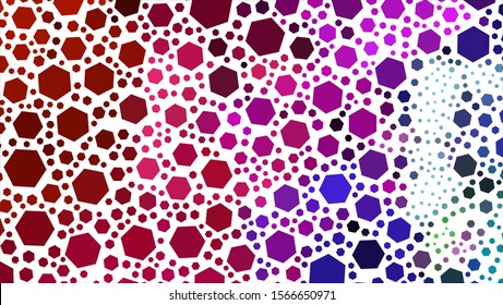 Geometric design. Halftone geometric design with a set of colorful abstract rhombuses. Multicolor, rainbow vector layout with lines, rectangles. Decorative design.