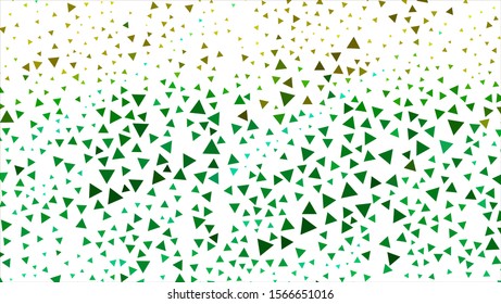 Geometric design. Halftone geometric design with a set of colorful abstract rhombuses. Multicolor, rainbow vector layout with lines, rectangles. Decorative design.