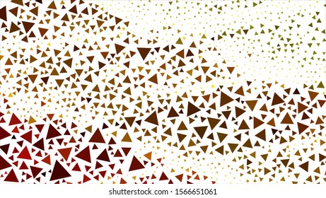 Geometric design. Halftone geometric design with a set of colorful abstract rhombuses. Multicolor, rainbow vector layout with lines, rectangles. Decorative design.