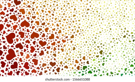 Geometric design. Halftone geometric design with a set of colorful abstract rhombuses. Multicolor, rainbow vector layout with lines, rectangles. Decorative design.