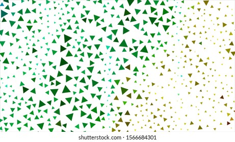 Geometric design. Halftone geometric design with a set of colorful abstract rhombuses. Multicolor, rainbow vector layout with lines, rectangles. Decorative design.