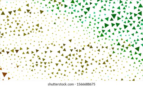 Geometric design. Halftone geometric design with a set of colorful abstract rhombuses. Multicolor, rainbow vector layout with lines, rectangles. Decorative design.