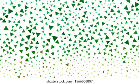 Geometric design. Halftone geometric design with a set of colorful abstract rhombuses. Multicolor, rainbow vector layout with lines, rectangles. Decorative design.