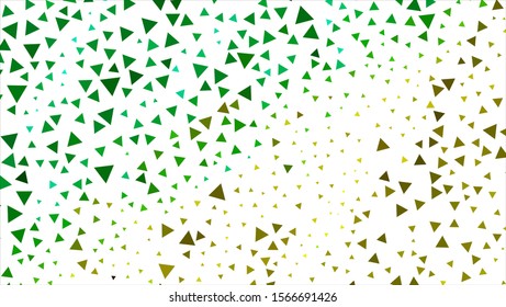 Geometric design. Halftone geometric design with a set of colorful abstract rhombuses. Multicolor, rainbow vector layout with lines, rectangles. Decorative design.