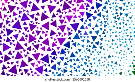 Geometric design. Halftone geometric design with a set of colorful abstract rhombuses. Multicolor, rainbow vector layout with lines, rectangles. Decorative design.