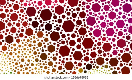 Geometric design. Halftone geometric design with a set of colorful abstract rhombuses. Multicolor, rainbow vector layout with lines, rectangles. Decorative design.