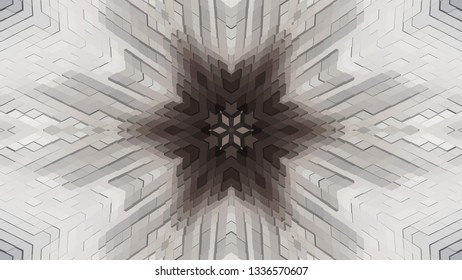 Geometric design, Isometric mosaic of a vector kaleidoscope, abstract Mosaic Background, colorful Futuristic isometric Background, geometric Triangular Pattern. Mosaic texture. EPS 10 Vector