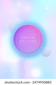 Geometric Design. Light Luminous Backdrop. Digital Background. Soft Banner. Simple Flyer. Violet Space Shape. Trendy Dots. Gradient Fluid. Purple Geometric Design