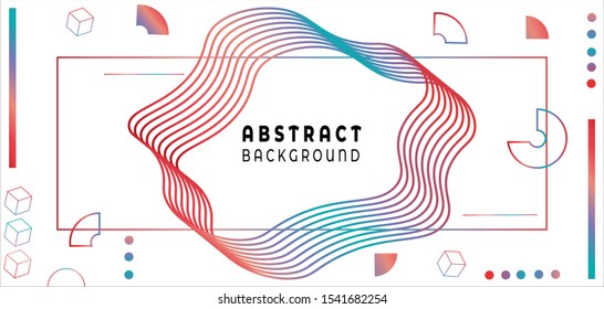 geometric design modern abstract background