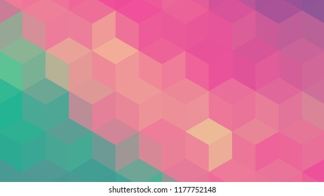 Geometric design, Mosaic, abstract background Mosaic, colorful futuristic background, geometric square pattern. Mosaic texture. The effect of stained glass. EPS 10 Vector