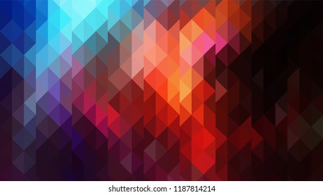 Geometric design, Mosaic, abstract background Mosaic, colorful futuristic background, geometric square pattern. Mosaic texture. The effect of stained glass. EPS 10 Vector