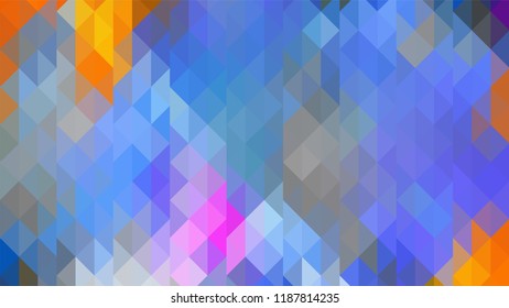 Geometric design, Mosaic, abstract background Mosaic, colorful futuristic background, geometric square pattern. Mosaic texture. The effect of stained glass. EPS 10 Vector
