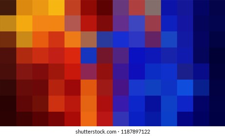 Geometric design, Mosaic, abstract background Mosaic, colorful futuristic background, geometric square pattern. Mosaic texture. The effect of stained glass. EPS 10 Vector