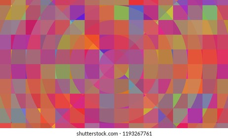 Geometric design, Mosaic, abstract background Mosaic, colorful futuristic background, geometric square pattern. Mosaic texture. The effect of stained glass. EPS 10 Vector