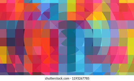 Geometric design, Mosaic, abstract background Mosaic, colorful futuristic background, geometric square pattern. Mosaic texture. The effect of stained glass. EPS 10 Vector