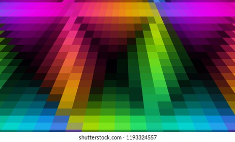Geometric design, Mosaic, abstract background Mosaic, colorful futuristic background, geometric square pattern. Mosaic texture. The effect of stained glass. EPS 10 Vector