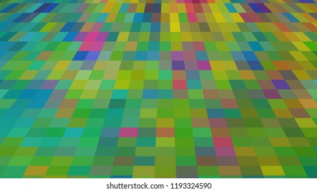 Geometric design, Mosaic, abstract background Mosaic, colorful futuristic background, geometric square pattern. Mosaic texture. The effect of stained glass. EPS 10 Vector