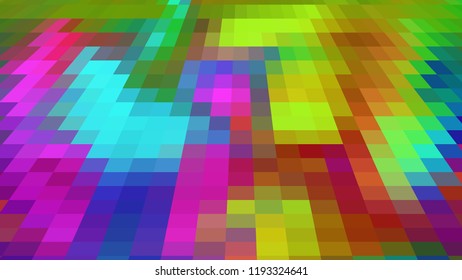 Geometric design, Mosaic, abstract background Mosaic, colorful futuristic background, geometric square pattern. Mosaic texture. The effect of stained glass. EPS 10 Vector