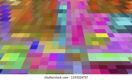 Geometric design, Mosaic, abstract background Mosaic, colorful futuristic background, geometric square pattern. Mosaic texture. The effect of stained glass. EPS 10 Vector