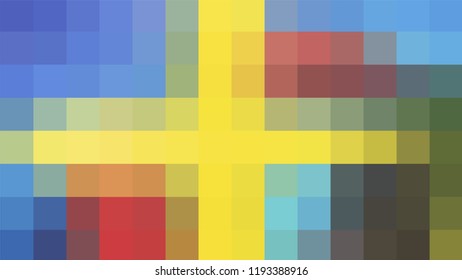 Geometric design, Mosaic, abstract background Mosaic, colorful futuristic background, geometric square pattern. Mosaic texture. The effect of stained glass. EPS 10 Vector