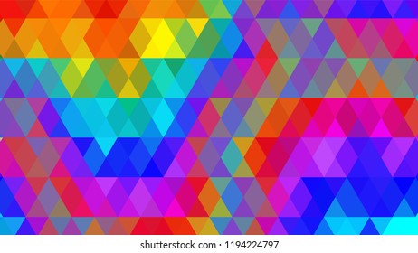 Geometric design, Mosaic, abstract background Mosaic, colorful futuristic background, geometric square pattern. Mosaic texture. The effect of stained glass. EPS 10 Vector