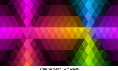 Geometric design, Mosaic, abstract background Mosaic, colorful futuristic background, geometric square pattern. Mosaic texture. The effect of stained glass. EPS 10 Vector