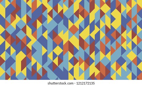 Geometric design, Mosaic, abstract background Mosaic, colorful futuristic background, geometric square pattern. Mosaic texture. The effect of stained glass. EPS 10 Vector