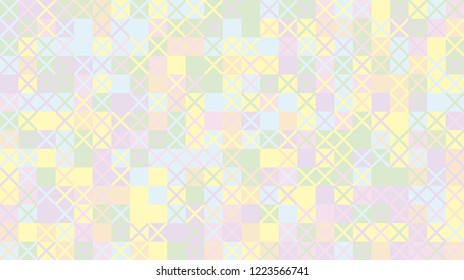 Geometric design, Mosaic, abstract background Mosaic, colorful futuristic background, geometric square pattern. Mosaic texture. The effect of stained glass. EPS 10 Vector