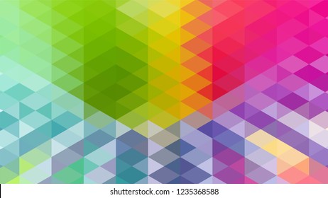 Geometric design, Mosaic, abstract background Mosaic, colorful futuristic background, geometric square pattern. Mosaic texture. The effect of stained glass. EPS 10 Vector