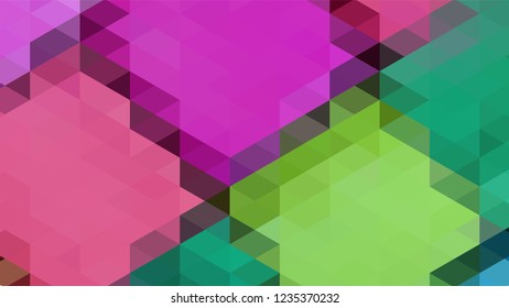 Geometric design, Mosaic, abstract background Mosaic, colorful futuristic background, geometric square pattern. Mosaic texture. The effect of stained glass. EPS 10 Vector