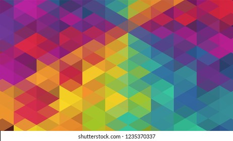 Geometric design, Mosaic, abstract background Mosaic, colorful futuristic background, geometric square pattern. Mosaic texture. The effect of stained glass. EPS 10 Vector