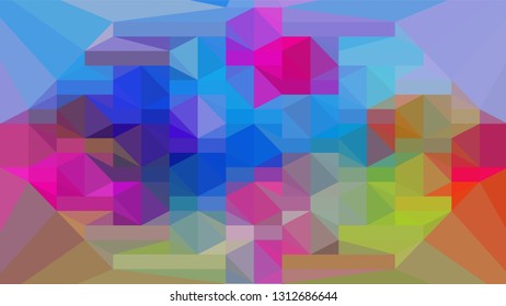 Geometric design, Mosaic, abstract background Mosaic, colorful futuristic background, geometric square pattern. Mosaic texture. The effect of stained glass. EPS 10 Vector