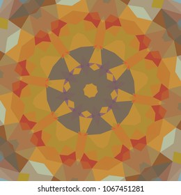Geometric design, Mosaic of a vector kaleidoscope, abstract Mosaic Background, colorful Futuristic Background, geometric Triangular Pattern, EPS 10 Vector illustration.