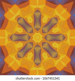 Geometric design, Mosaic of a vector kaleidoscope, abstract Mosaic Background, colorful Futuristic Background, geometric Triangular Pattern, EPS 10 Vector illustration.