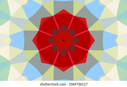 Geometric design, Mosaic of a vector kaleidoscope, abstract Mosaic Background, colorful Futuristic Background, geometric Triangular Pattern, EPS 10 Vector illustration.