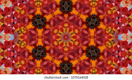 Geometric design, Mosaic of a vector kaleidoscope, abstract Mosaic Background, colorful Futuristic Background, geometric Triangular Pattern, EPS 10 Vector illustration