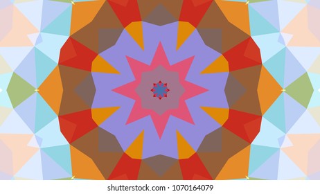 Geometric design, Mosaic of a vector kaleidoscope, abstract Mosaic Background, colorful Futuristic Background, geometric Triangular Pattern, EPS 10 Vector illustration