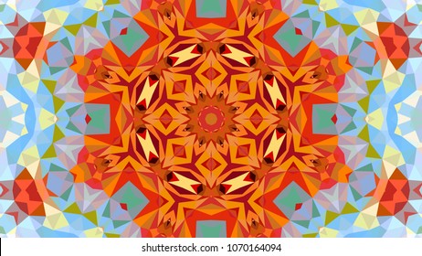 Geometric design, Mosaic of a vector kaleidoscope, abstract Mosaic Background, colorful Futuristic Background, geometric Triangular Pattern, EPS 10 Vector illustration