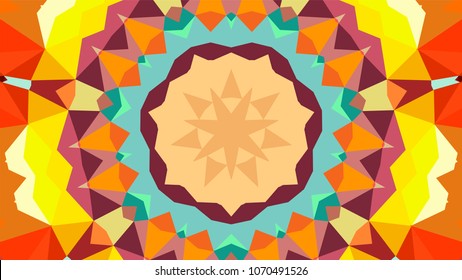 Geometric design, Mosaic of a vector kaleidoscope crystal, abstract Mosaic Background, colorful Futuristic Background, geometric Triangular Pattern, site or advertisement, EPS 10 Vector illustration
