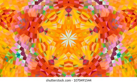 Geometric design, Mosaic of a vector kaleidoscope crystal, abstract Mosaic Background, colorful Futuristic Background, geometric Triangular Pattern, site or advertisement, EPS 10 Vector illustration