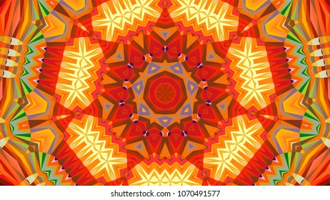 Geometric design, Mosaic of a vector kaleidoscope crystal, abstract Mosaic Background, colorful Futuristic Background, geometric Triangular Pattern, site or advertisement, EPS 10 Vector illustration