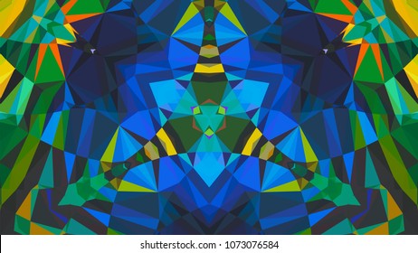 Geometric design, Mosaic of a vector kaleidoscope, abstract Mosaic Background, colorful Futuristic Background, geometric Triangular Pattern, EPS 10 Vector illustration.