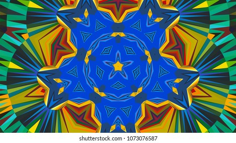 Geometric design, Mosaic of a vector kaleidoscope, abstract Mosaic Background, colorful Futuristic Background, geometric Triangular Pattern, EPS 10 Vector illustration.
