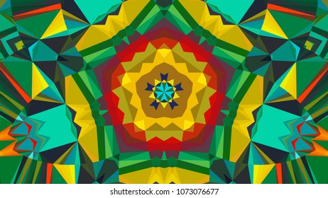 Geometric design, Mosaic of a vector kaleidoscope, abstract Mosaic Background, colorful Futuristic Background, geometric Triangular Pattern, EPS 10 Vector illustration.
