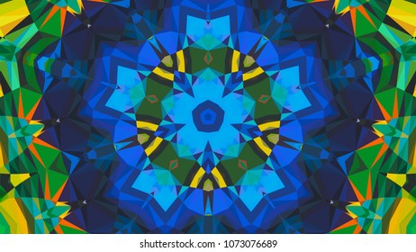 Geometric design, Mosaic of a vector kaleidoscope, abstract Mosaic Background, colorful Futuristic Background, geometric Triangular Pattern, EPS 10 Vector illustration.